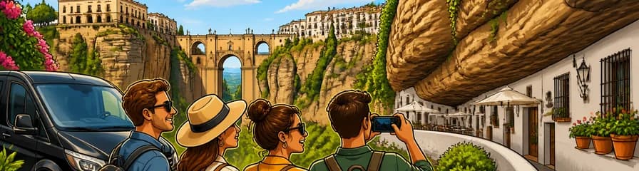 Descubre Ronda y Setenil con un servicio de transporte privado