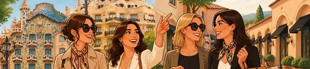 Tour de compras privado: Passeig de Gràcia y La Roca Village