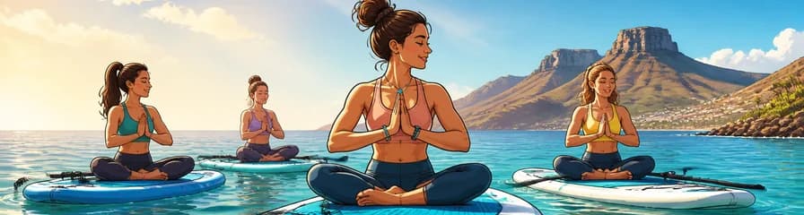 Sesión íntima de SUP Yoga para grupos reducidos en Gran Canaria