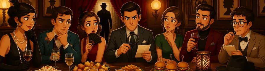 Cena y Cluedo en Vivo: El Misterio de la Sociedad Secreta
