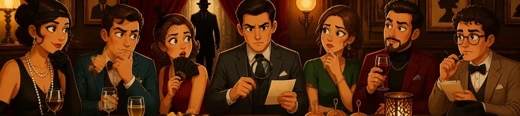 Cena y Cluedo en Vivo: El Misterio de la Sociedad Secreta