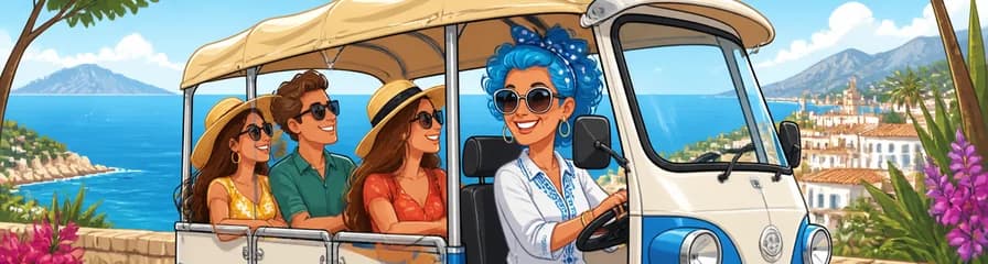 Explora Jávea en Tuk Tuk junto a una conductora de la zona