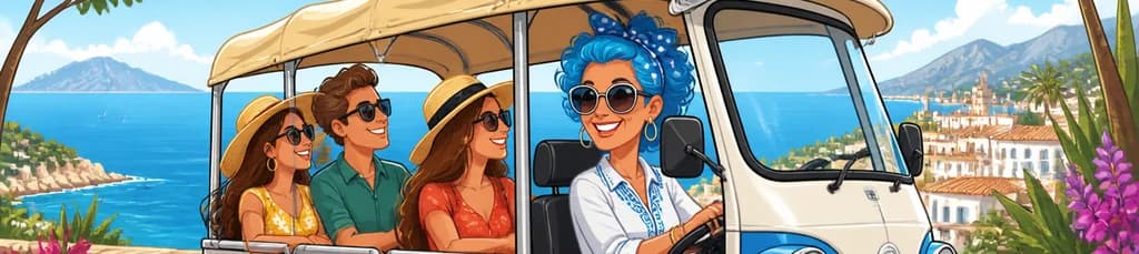 Explora Jávea en Tuk Tuk junto a una conductora de la zona