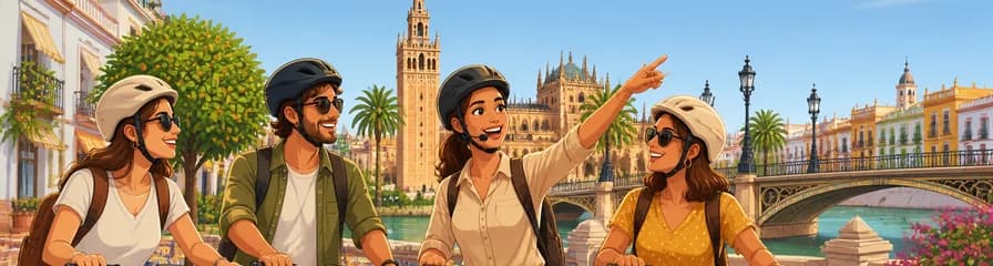 Recorrido Guiado por Sevilla en Bicicleta Eléctrica