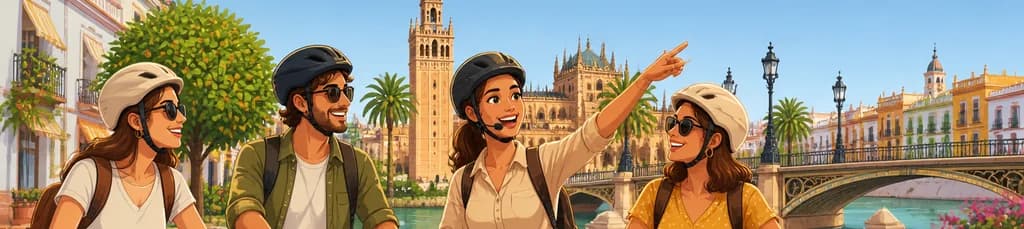 Recorrido Guiado por Sevilla en Bicicleta Eléctrica