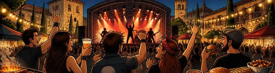 Rock&Grill: Noches de Rock y Parrilla en el Poble Espanyol