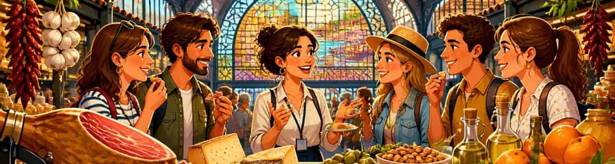 Recorrido guiado con degustaciones por el Mercado de Atarazanas en Málaga