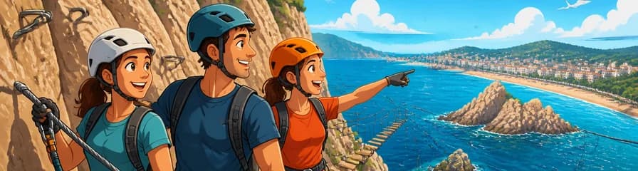 Descubre la Vía Ferrata Cala del Molí en Sant Feliu de Guíxols