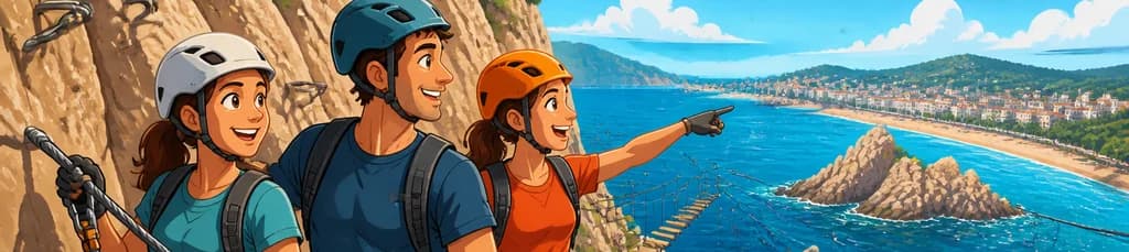 Descubre la Vía Ferrata Cala del Molí en Sant Feliu de Guíxols