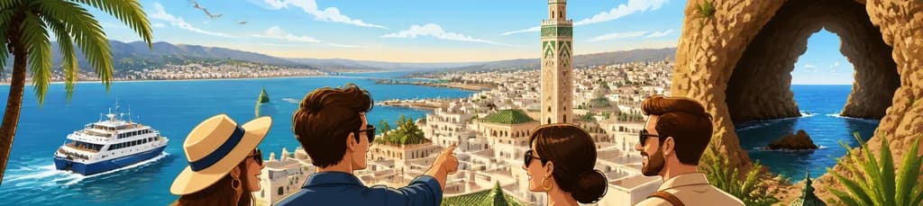 Viaje privado de lujo a Tánger con salida desde Málaga, Marbella o Tarifa