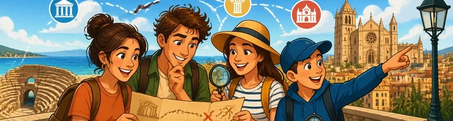 Descubre Tarragona: Búsqueda del Tesoro y Paseo Autoguiado