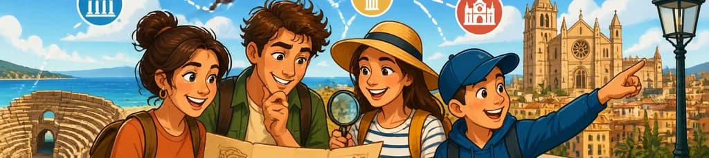 Descubre Tarragona: Búsqueda del Tesoro y Paseo Autoguiado
