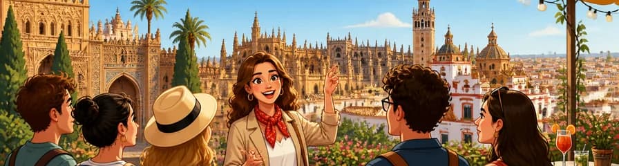 Descubre Sevilla: Recorrido Guiado por la Ciudad y Experiencia en Bar de Azotea