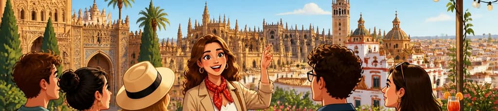 Descubre Sevilla: Recorrido Guiado por la Ciudad y Experiencia en Bar de Azotea