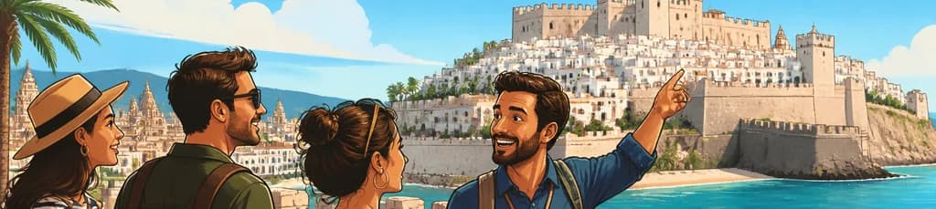 Aventura exclusiva desde Valencia: Peñíscola y su castillo con acceso incluido