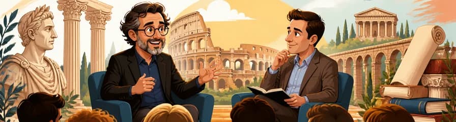 Emilio del Río presenta "¡Locos por Roma!" en el Hay Festival Segovia 2026