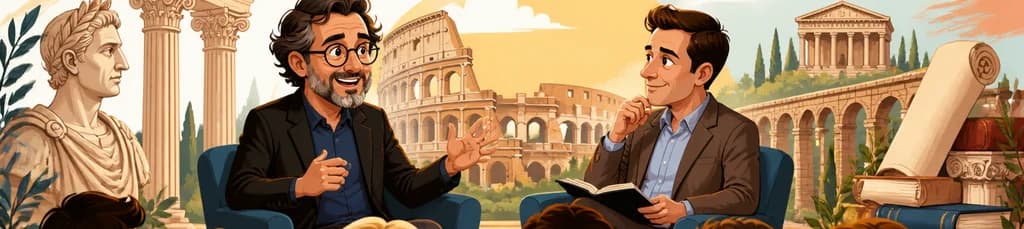 Emilio del Río presenta "¡Locos por Roma!" en el Hay Festival Segovia 2026