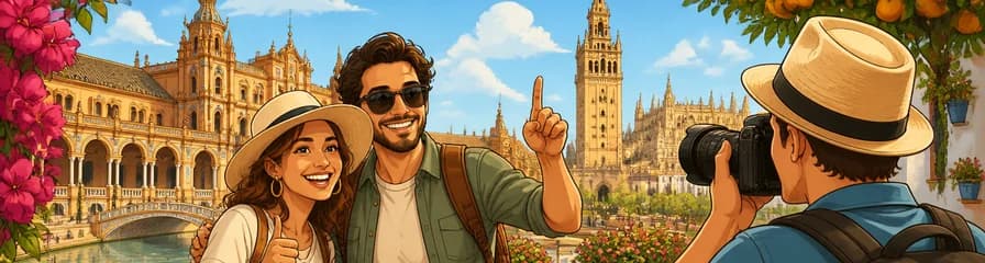 Descubre Sevilla en una excursión de 10 horas desde Córdoba, con sesión fotográfica incluida