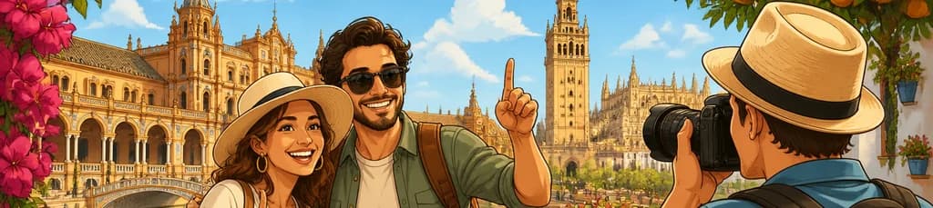 Descubre Sevilla en una excursión de 10 horas desde Córdoba, con sesión fotográfica incluida
