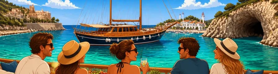 Experiencia exclusiva de siete días en un golet turco explorando las playas de Menorca