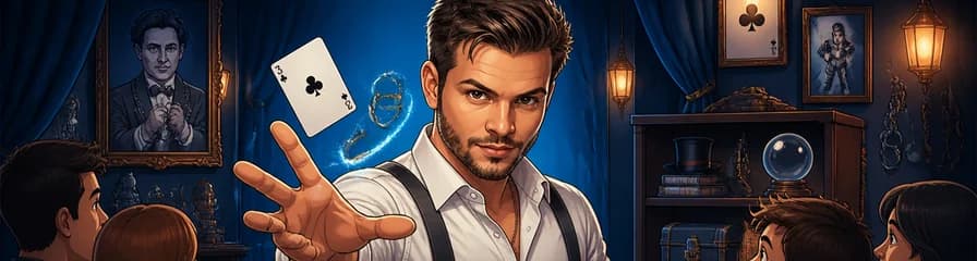Descubre "El Rey de Trébol": Un Show de Magia de Cerca con Pablo Costas en la Mítica Sala Houdini