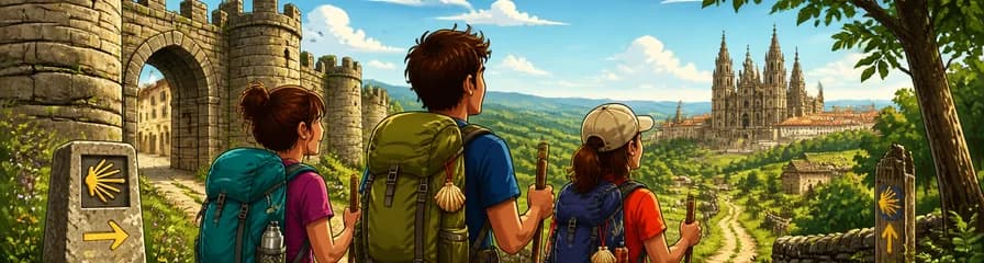 Aventura en el Camino de Santiago Primitivo: de Lugo a Santiago