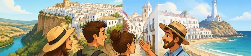 Recorrido exclusivo por la costa de Cádiz: descubriendo los pueblos blancos y el cabo de Trafalgar