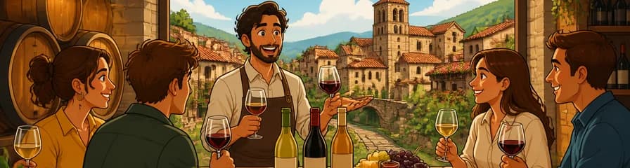 Una aventura privada de cata de vinos en Santillana sin corcho