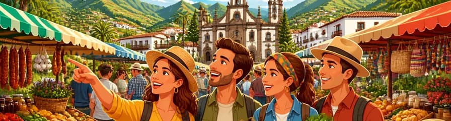 Recorrido por los mercados dominicales de Teror y San Mateo