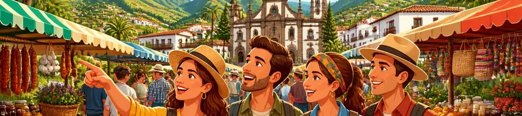 Recorrido por los mercados dominicales de Teror y San Mateo