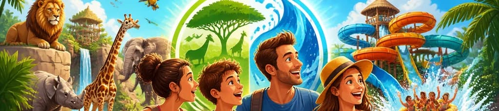 Billete combinado para Terra Natura y Aqua Natura (un día, dos parques)