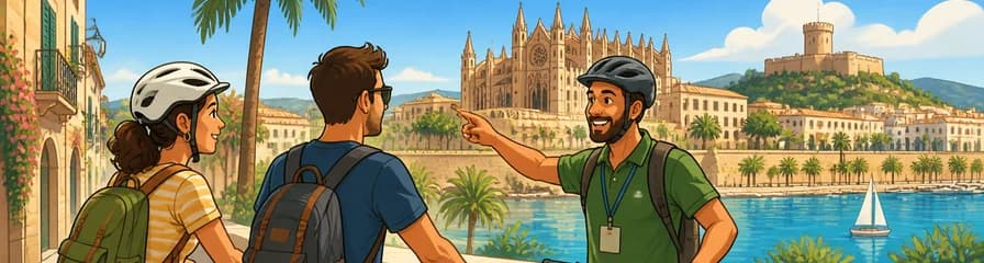 Explora Palma con un Guía Local en un Tour Privado en Bicicleta de Tres Horas