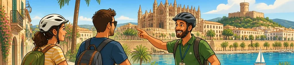 Explora Palma con un Guía Local en un Tour Privado en Bicicleta de Tres Horas