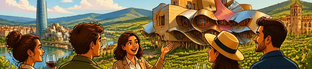 Exploración de Marqués de Riscal y Bodega Boutique con salida desde Bilbao