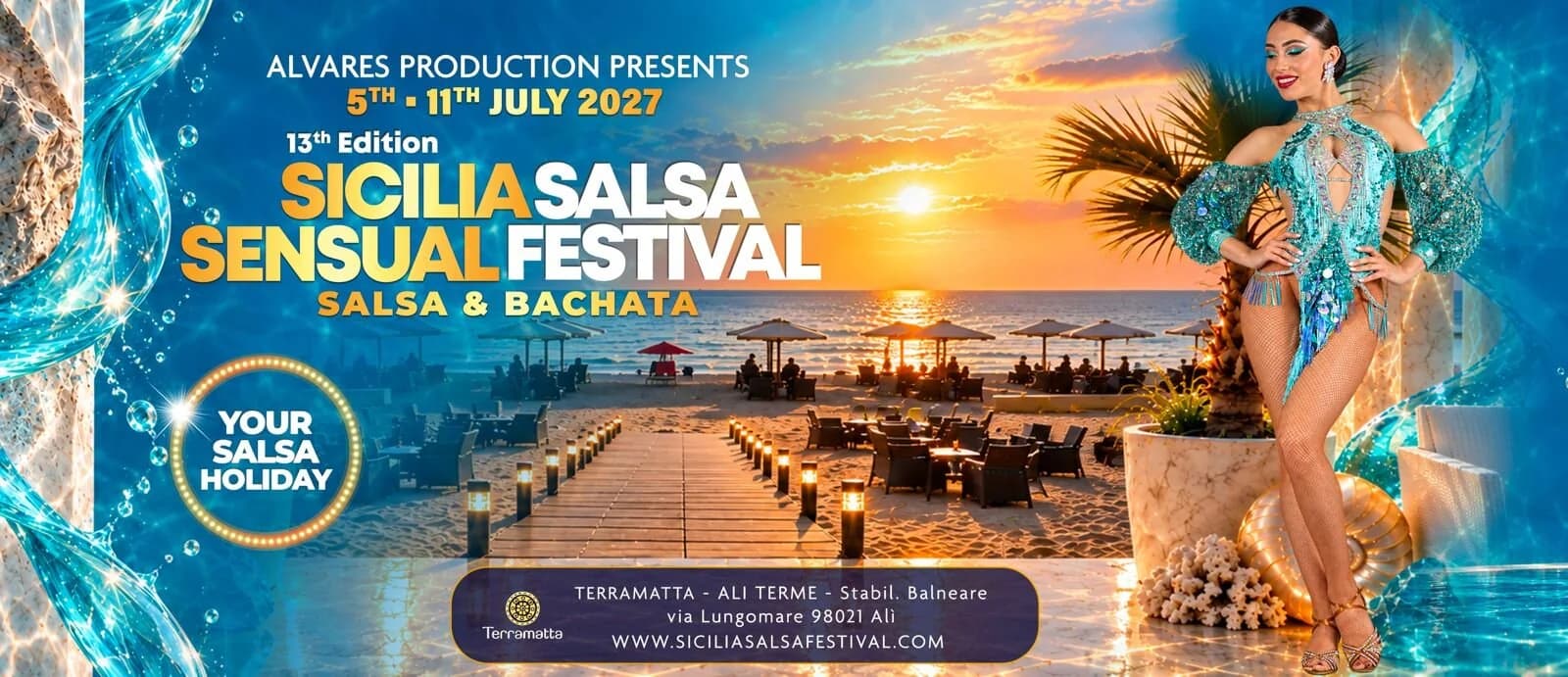 SICILIA SALSA SENSUAL FESTIVAL 2027 (13ª Edición)