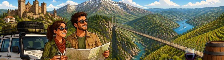Aventura todoterreno autoguiada de 9 días por el norte de Portugal desde Madrid