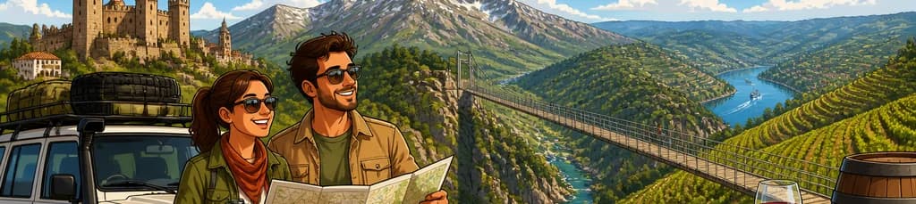 Aventura todoterreno autoguiada de 9 días por el norte de Portugal desde Madrid