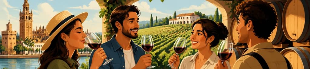 Excursión enológica de medio día con salida desde Sevilla