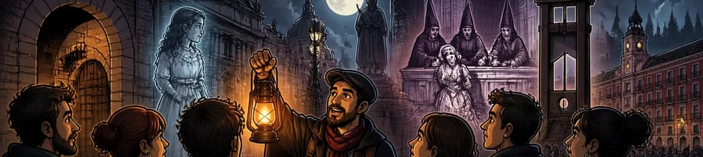 Madrid tenebroso: un recorrido a pie por la Inquisición, fantasmas, crímenes y misterios
