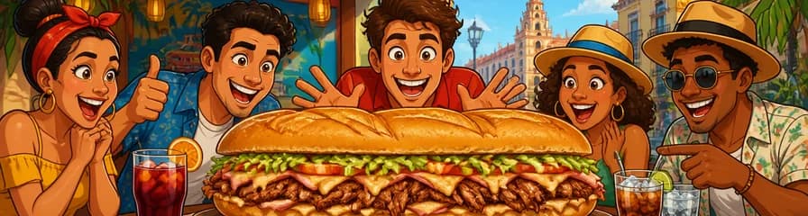 Desafía tu apetito con el clásico Bocata Cubano XXL en Madrid