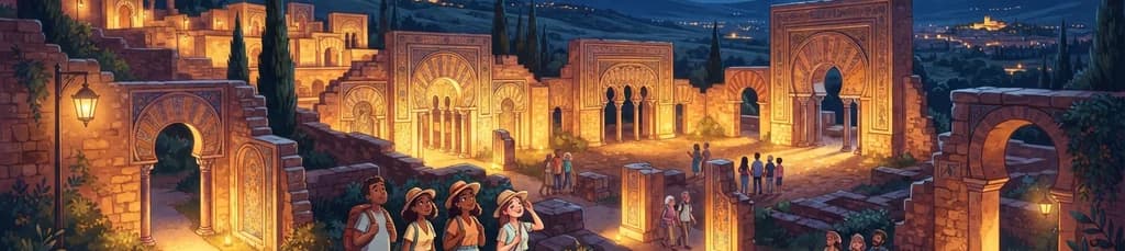 Exploración nocturna de Medina Azahara (sin transporte desde Córdoba)