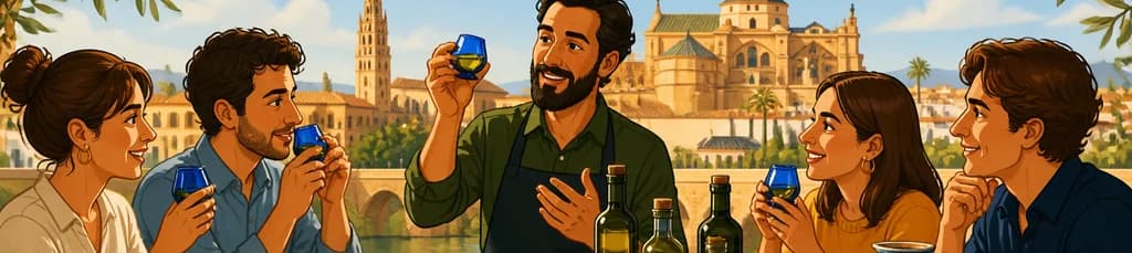 Exclusiva Degustación de Aceite de Oliva en la Ciudad de Córdoba