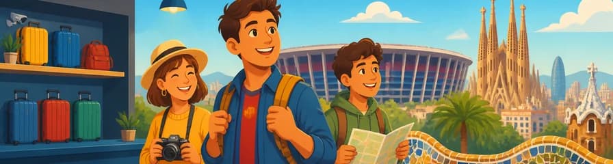 Servicio de guardaequipaje en Barcelona, próximo al Camp Nou