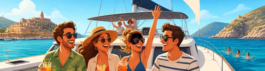 Travesía en catamarán por Cartagena con salida desde los Resorts de Golf de Murcia