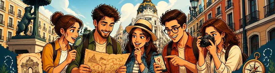 ¡Aventura de búsqueda del tesoro por el corazón de Madrid!