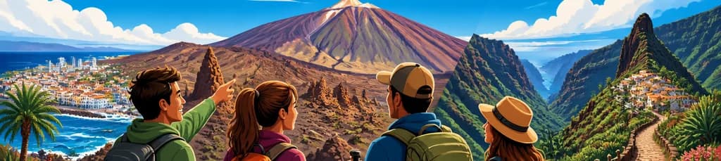 Aventura por el barranco de Masca y el Teide, saliendo desde Puerto de la Cruz en Tenerife