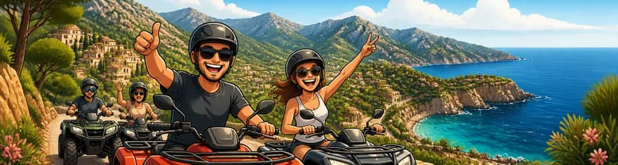 Aventura en quad por Mallorca: un día completo de 7 horas con parada para bañarse