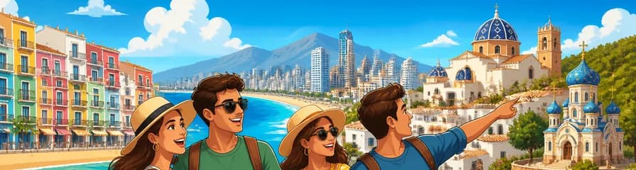 Excursión por la Costa Blanca desde Valencia: Descubre Altea, Villajoyosa y Benidorm