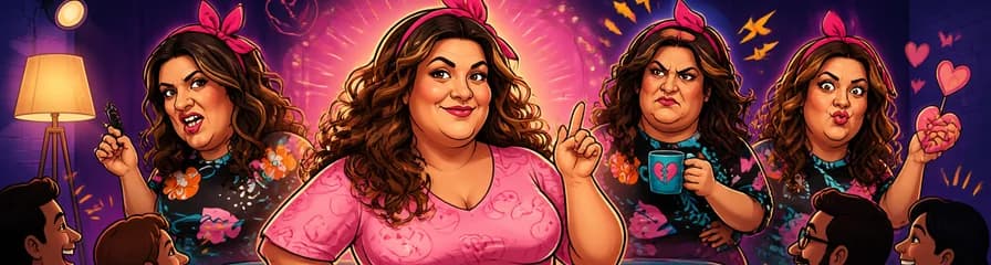 Coria Castillo presenta su espectáculo de comedia ¡Vivir en Pareja!