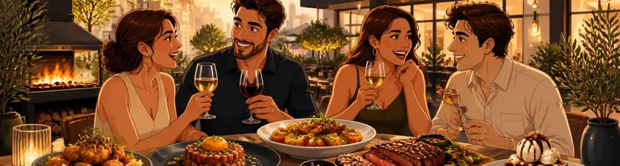 Experiencia gastronómica con menú en Abrasa Moraleja